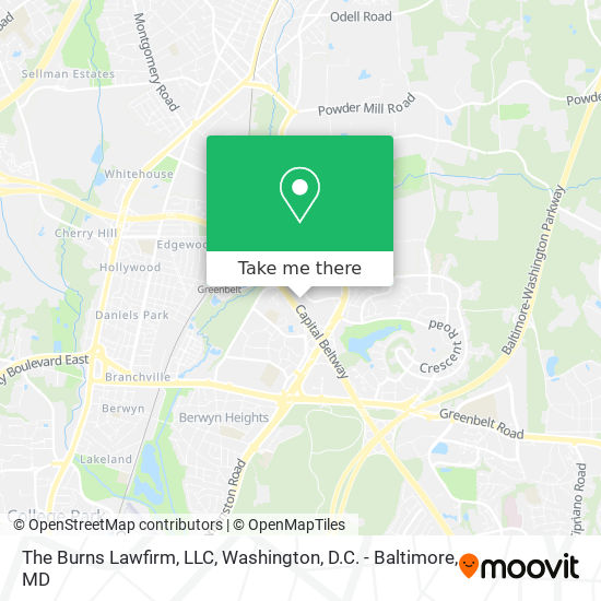 The Burns Lawfirm, LLC map
