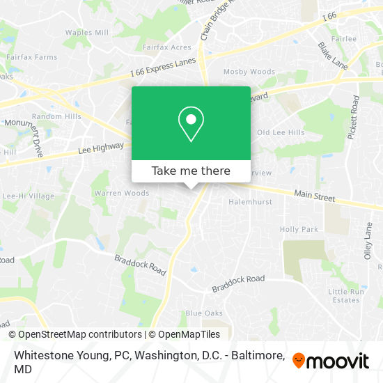 Mapa de Whitestone Young, PC