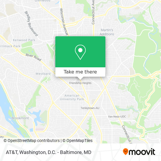 AT&T map