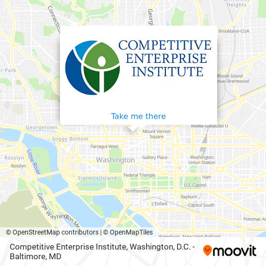 Mapa de Competitive Enterprise Institute