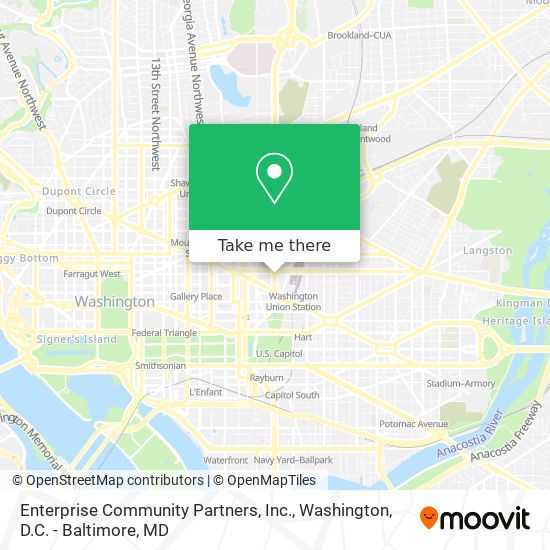 Enterprise Community Partners, Inc. map
