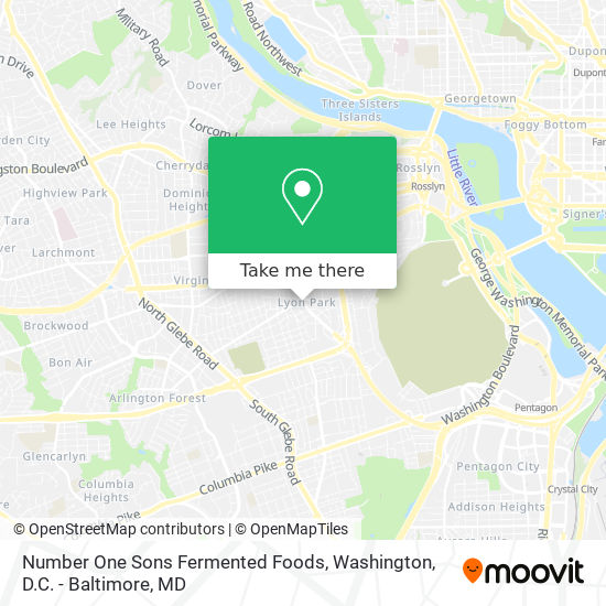 Number One Sons Fermented Foods map