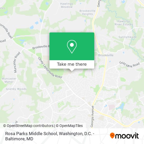 Rosa Parks Middle School map