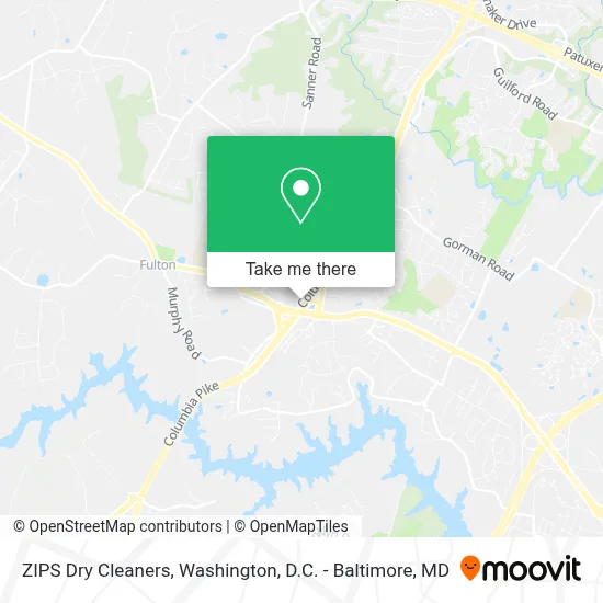 ZIPS Dry Cleaners map