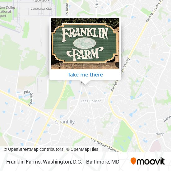 Mapa de Franklin Farms