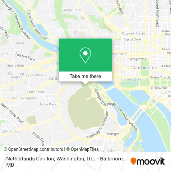 Netherlands Carillon map