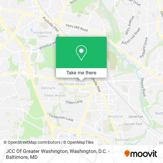Mapa de JCC Of Greater Washington