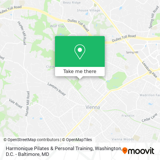 Harmonique Pilates & Personal Training map