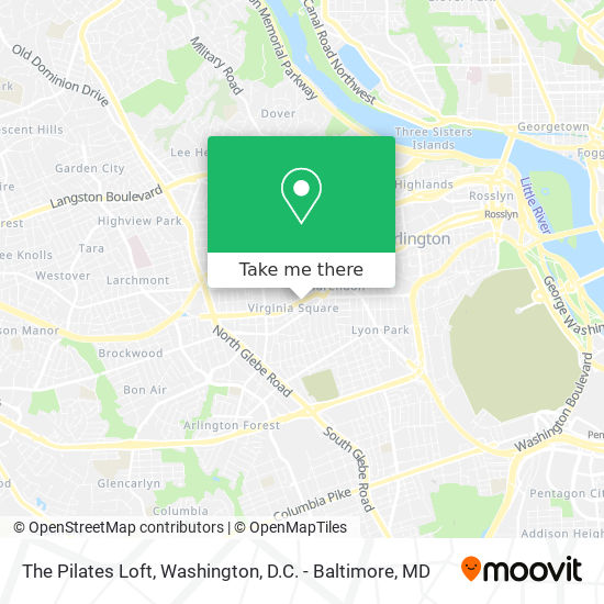 The Pilates Loft map