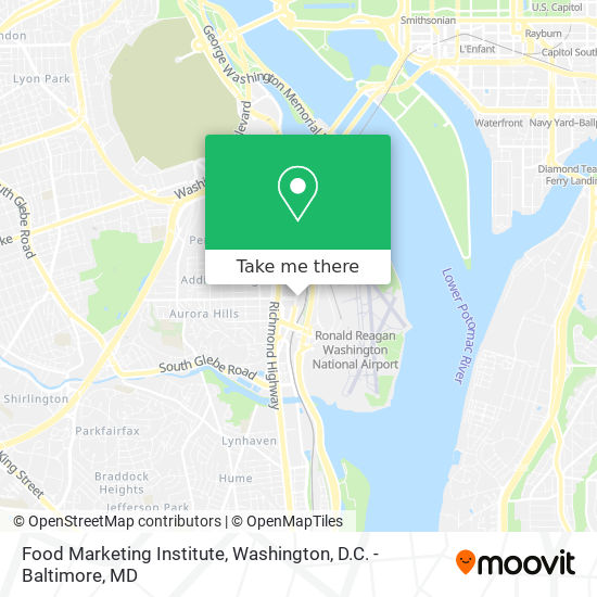 Mapa de Food Marketing Institute