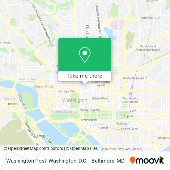 Washington Post map