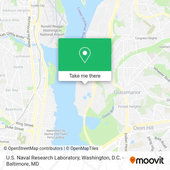 Mapa de U.S. Naval Research Laboratory