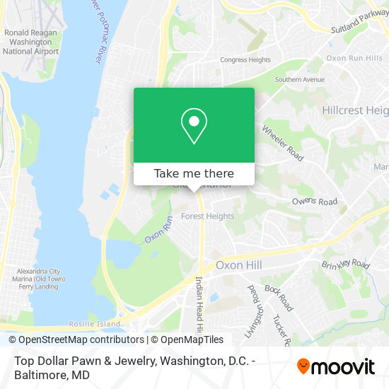 Top Dollar Pawn & Jewelry map