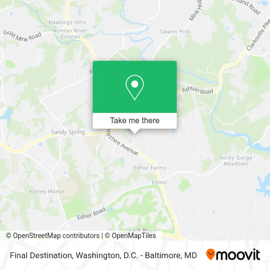 Final Destination map