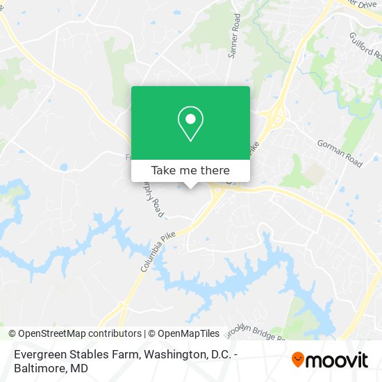 Evergreen Stables Farm map