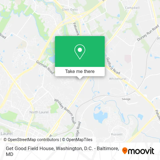 Get Good Field House map
