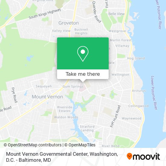 Mount Vernon Governmental Center map