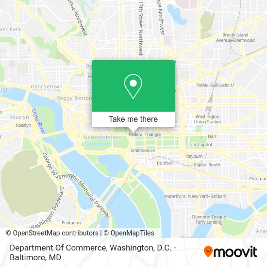 Department Of Commerce map