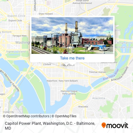Mapa de Capitol Power Plant