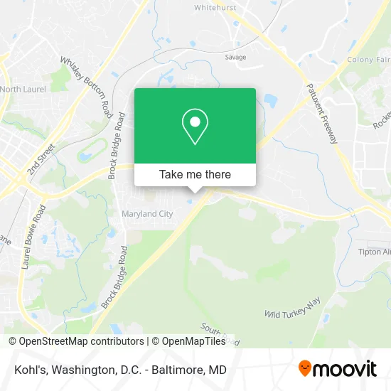 Kohl's map