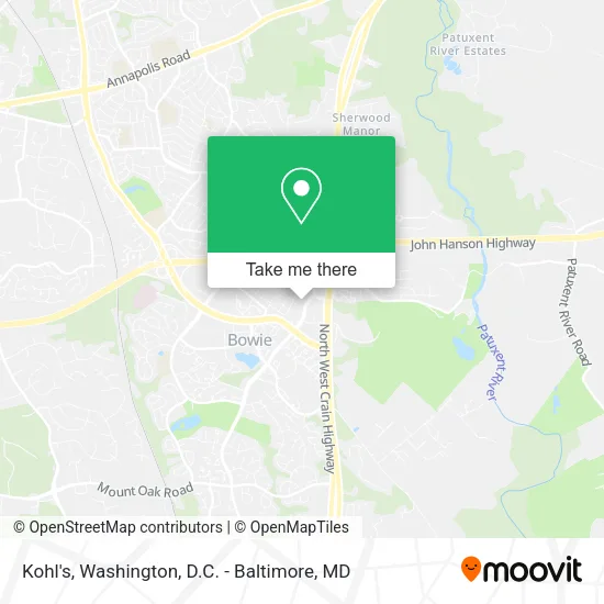Mapa de Kohl's
