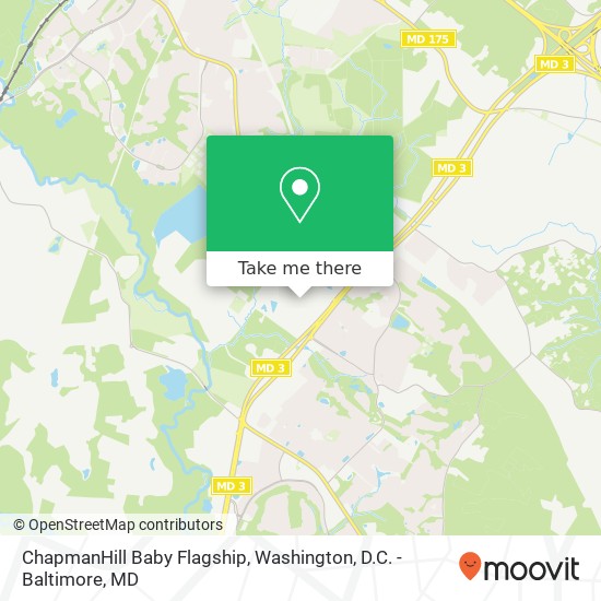 Mapa de ChapmanHill Baby Flagship