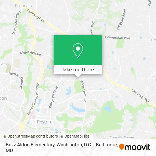 Buzz Aldrin Elementary map