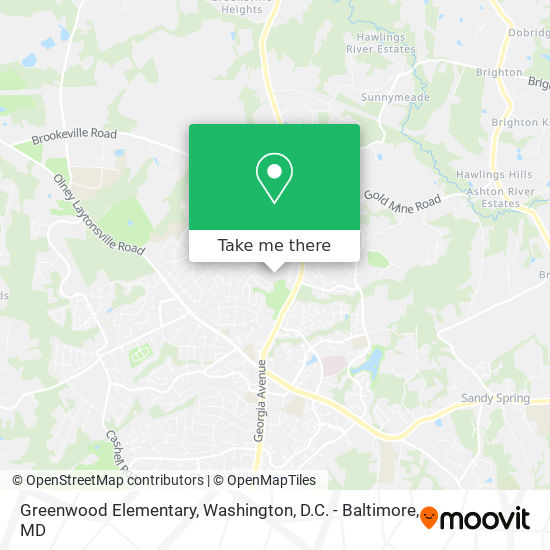 Greenwood Elementary map