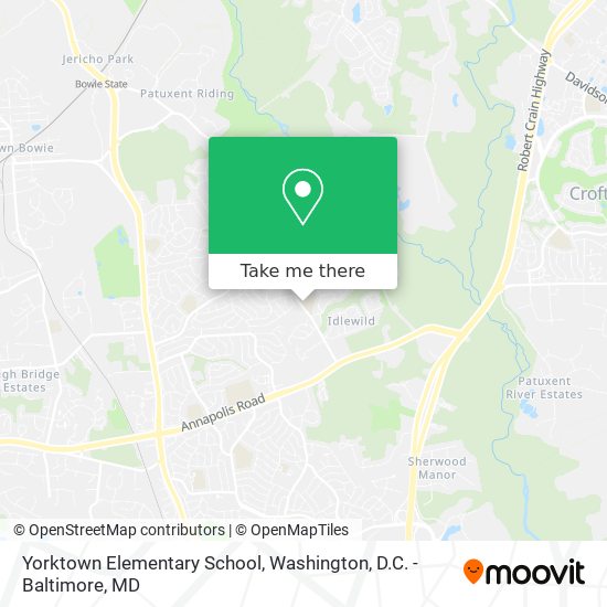Mapa de Yorktown Elementary School