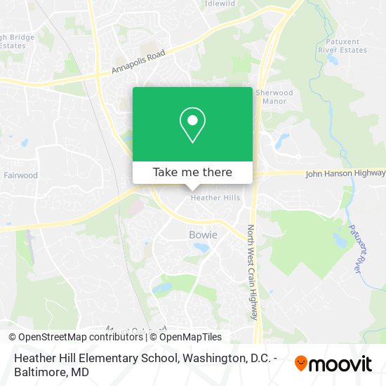 Heather Hill Elementary School map