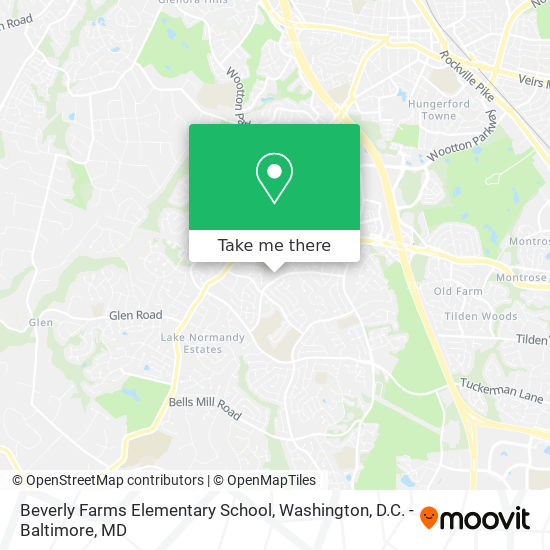 Beverly Farms Elementary School map