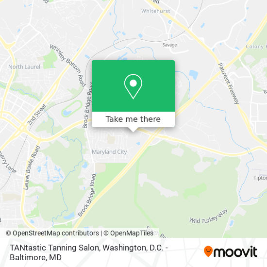 Mapa de TANtastic Tanning Salon