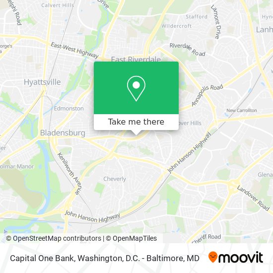 Mapa de Capital One Bank