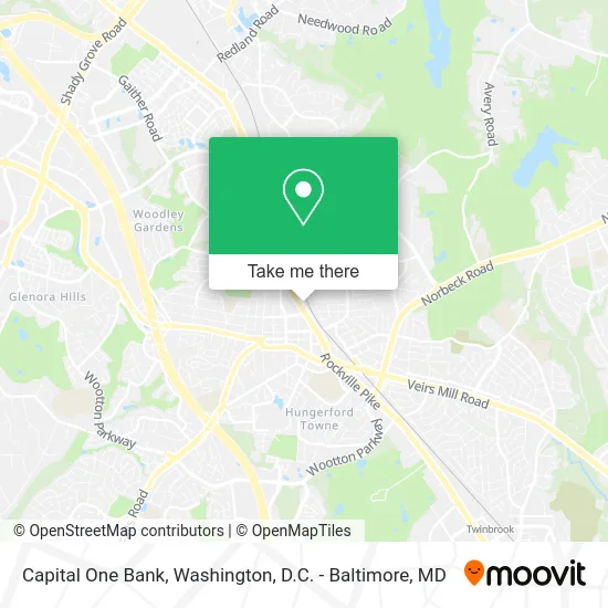Capital One Bank map
