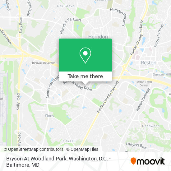 Mapa de Bryson At Woodland Park