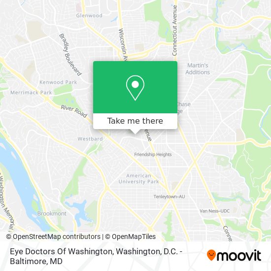 Eye Doctors Of Washington map