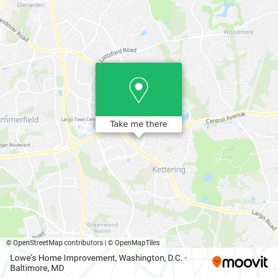 Mapa de Lowe's Home Improvement