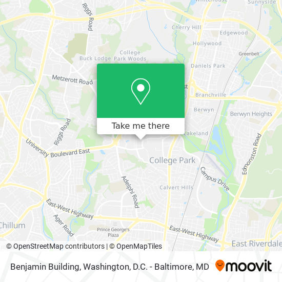 Benjamin Building map