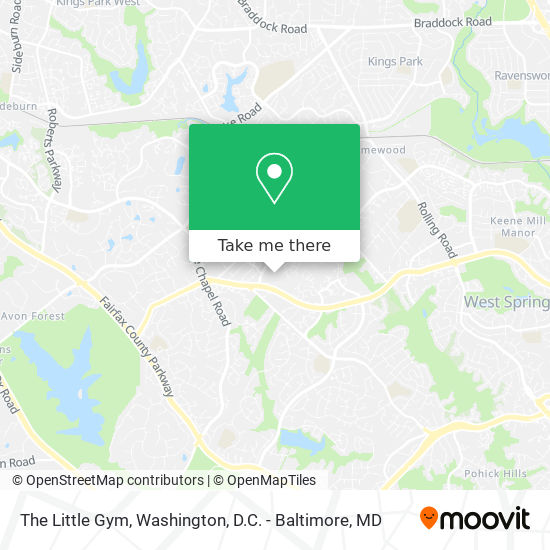 Mapa de The Little Gym