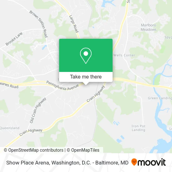 Show Place Arena map