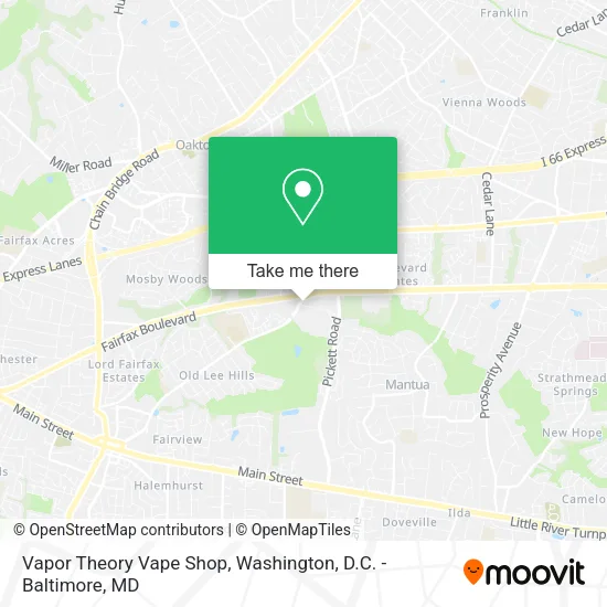Vapor Theory Vape Shop map