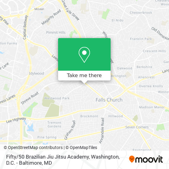 Fifty / 50 Brazilian Jiu Jitsu Academy map