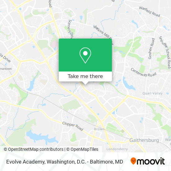 Evolve Academy map