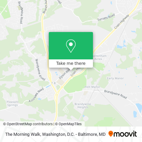 Mapa de The Morning Walk