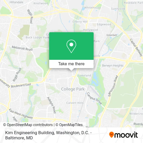 Kim Engineering Building map