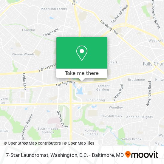 Mapa de 7-Star Laundromat