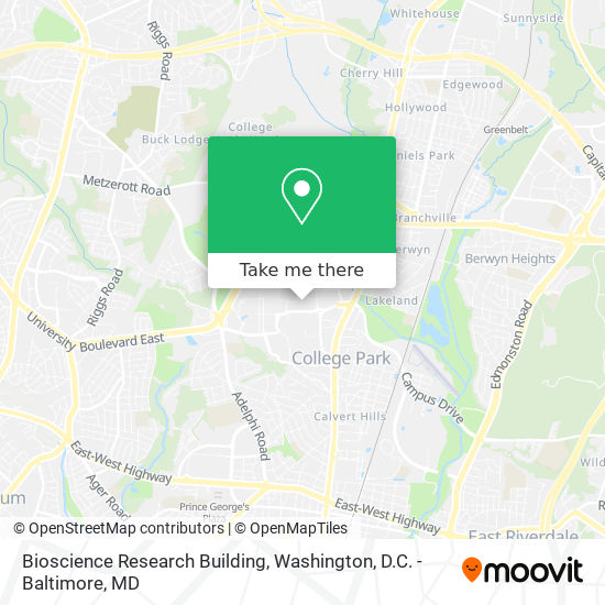 Bioscience Research Building map