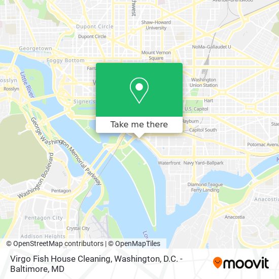 Mapa de Virgo Fish House Cleaning