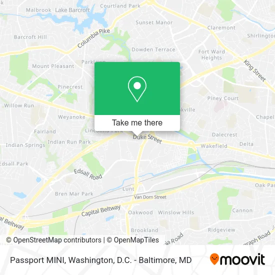 Passport MINI map
