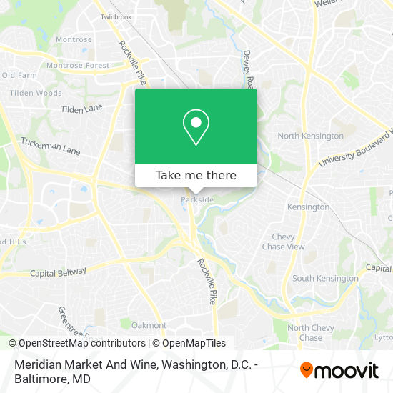 Meridian Market And Wine map